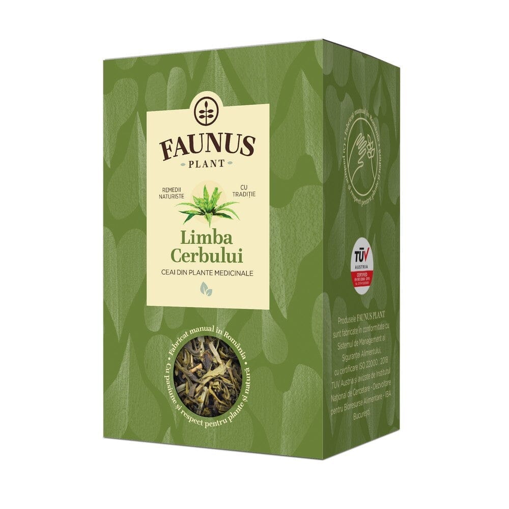 Ceai Limba Cerbului 50g (100% off) Faunus Plant