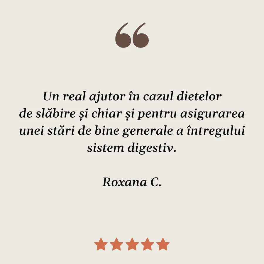 Recenzie client la Tinctură Siluetus pentru reducerea greutății, cu efect detoxifiant de la Faunus Plant.