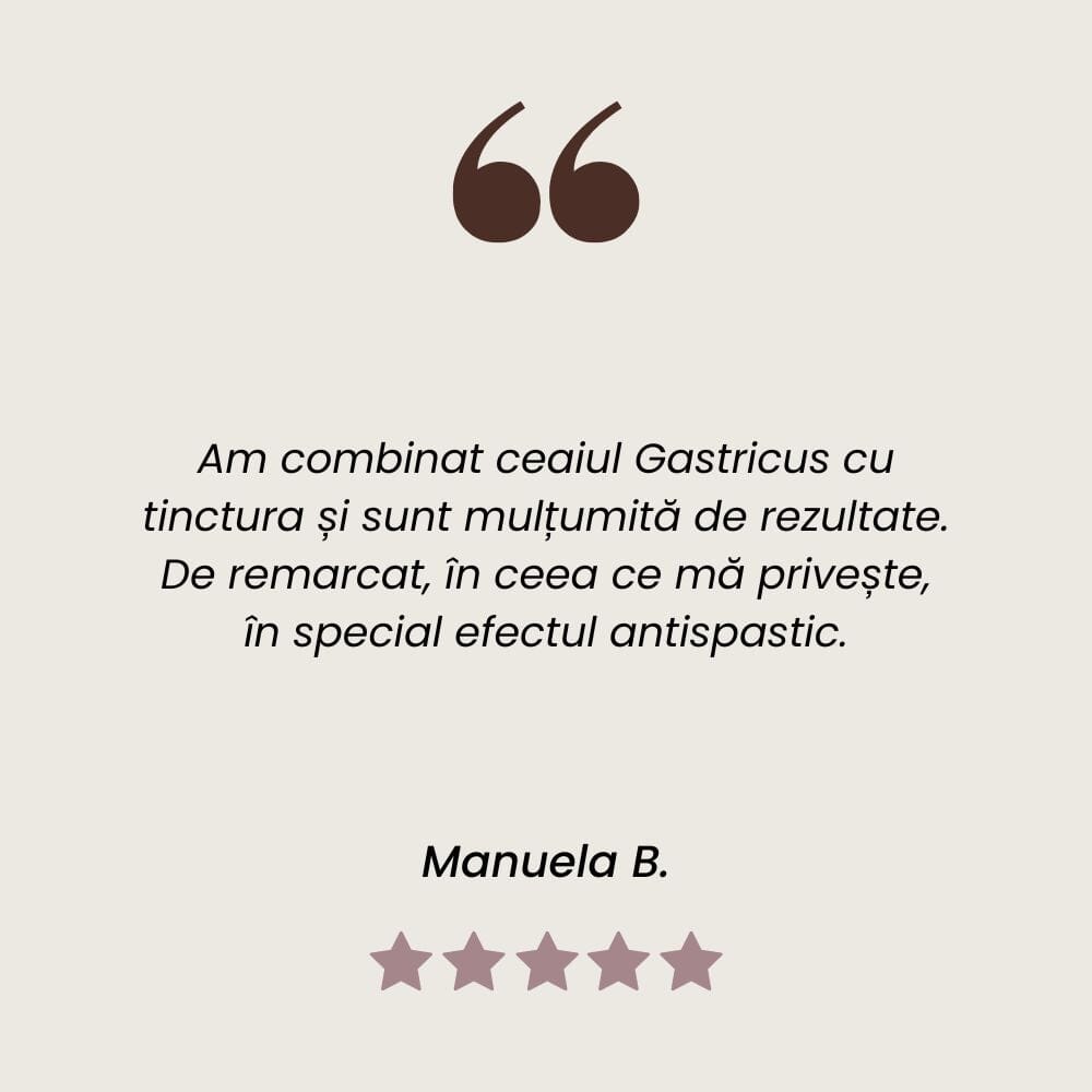 Gastricus - Ceai Stomac Sănătos 90g. Amestec plante medicinale pentru digestie sănătoasă Ceai Faunus Plant