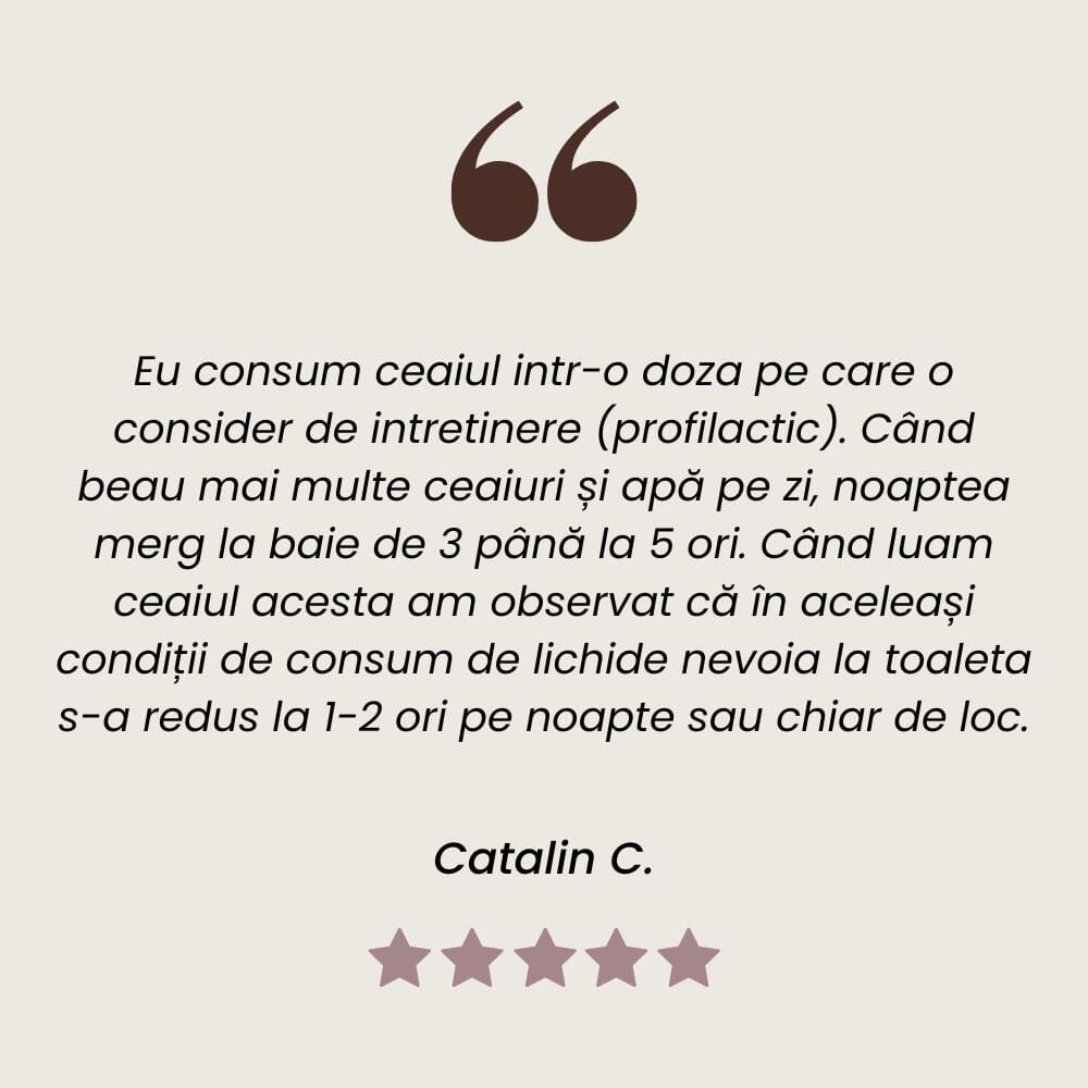 Rețete Tradiționale, Ceai - Prostata 180g. Amestec plante medicinale pentru funcționarea normală a prostatei Ceai Faunus Plant