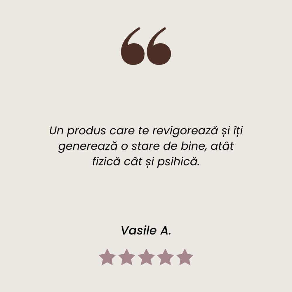 Recenzie client Tinctură de Brânca Ursului cu efect stimulator de la Faunus Plant.