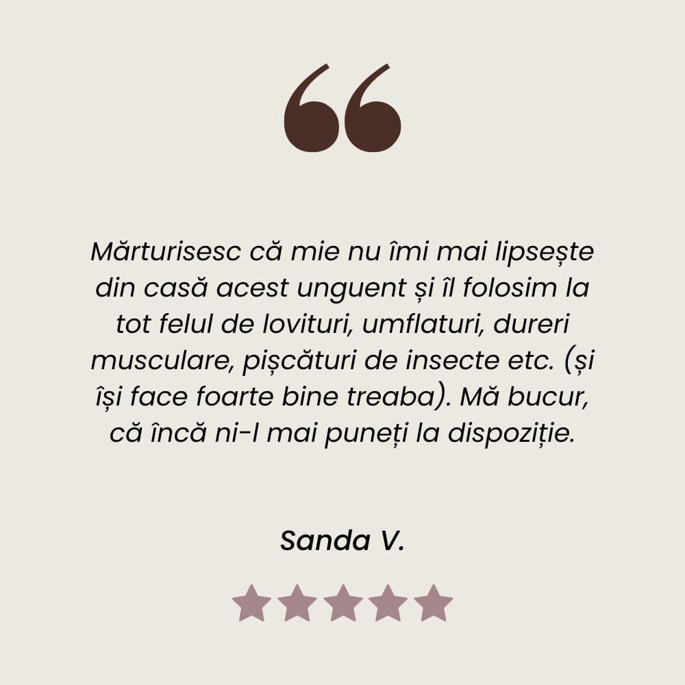 Recenzie Unguent Gheara Diavolului pentru calmarea durerilor cauzate de reumatism de la Faunus Plant.