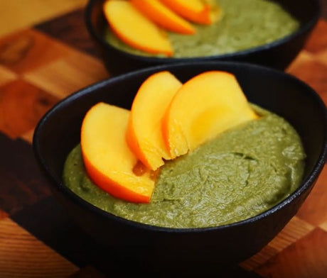 Humus dulce cu Greenerals: gustare proteică, cremoasă și sănătoasă