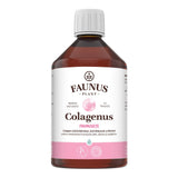 Colagenus Frumusețe - Colagen lichid hidrolizat cu acid hialuronic și biotină. Flacon 500ml. Susține sănătatea și frumusețea pielii, unghiilor și părului. Reduce ridurile și căderea părului. Întărește unghiile Supliment alimentar Faunus Plant 