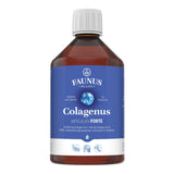 Colagenus Articulații Forte - Colagen lichid concentrat, 12.000mg colagen tip 1 și 40mg colagen tip 2. Flacon 500ml. Susține sănătatea articulațiilor, reducerea inflamațiilor și durerii reumatice, refacerea mușchilor și ligamentelor Supliment alimentar Faunus Plant 