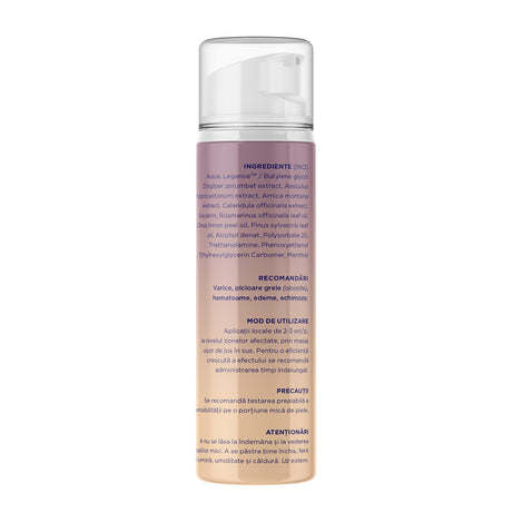 Veinosan - Gel. Tub 150 ml - Extracte naturale concentrate din plante medicinale și Legance™ pentru picioare obosite, ameliorarea venelor păianjen și a varicelor Gel Faunus Plant 