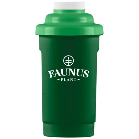 Shaker 600 ml Faunus Plant – pentru a amesteca eficient suplimentele de tip pudră Accesorii Faunus Plant 