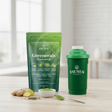 Shaker 600 ml Faunus Plant – pentru a amesteca eficient suplimentele de tip pudră Accesorii Faunus Plant 