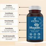 Magneziu L-Treonat Magtein® – Formulă complexă de magneziu antistres și oboseală. Flacon 90 capsule Supliment alimentar Faunus Plant 
