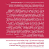 Vitaminizantus Forte - Capsule cu multivitamine și minerale de calitate. Echilibru, energie și vitalitate pentru o viață activă și solicitantă. Flacon 90 capsule Supliment alimentar Faunus Plant 