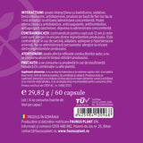 ‍Calmenor Noapte – Formulă naturală cu plante, vitamine și melatonină pentru somn odihnitor și confort în menopauză. Flacon 60 capsule Supliment alimentar Faunus Plant 