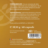 Berberină. Formulă naturală pentru echilibru metabolic, menținerea colesterolului și trigliceridelor în valori optime. Flacon 60 capsule Supliment alimentar Faunus Plant 