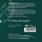Quercetină 500mg – Antioxidant natural pentru susținerea imunității, echilibru inflamator și confort respirator sezonier. Flacon 60 capsule Supliment alimentar Faunus Plant 