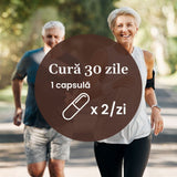 Omega 3 – Formulă concentrată în acizi grași îmbogățită cu vitamina E, susține funcția normală a inimii, a creierului și a vederii. Flacon 60 capsule Supliment alimentar Faunus Plant 