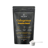 Colagenus Creatine Boost – Colagen pudră cu acid hialuronic și creatină. Colagen tip 1 și 3 pentru masa musculară, articulații sănătoase și piele hidratată. Pudră 450g Pudra Faunus Plant 
