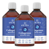 Pachet 2+1 Gratis Colagenus Articulații Forte pentru mobilitate, confort și articulații sănătoase. 12.000mg colagen tip 1 și 40mg colagen tip 2. Pachet Faunus Plant 