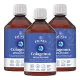 Pachet 2+1 Gratis Colagenus Articulații Forte pentru mobilitate, confort și articulații sănătoase. 12.000mg colagen tip 1 și 40mg colagen tip 2. Pachet Faunus Plant 
