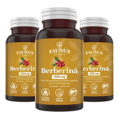 Pachet 2+1 Gratis Berberină 1000mg / 2 capsule. Echilibru metabolic, susținerea nivelului normal al glucozei, colesterolului și trigliceridelor Pachet Faunus Plant 