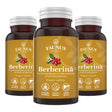 Pachet 2+1 Gratis Berberină pentru echilibru metabolic, susținerea nivelului normal al glucozei, colesterolului și trigliceridelor. 500 mg berberină/capsulă Pachet Faunus Plant 