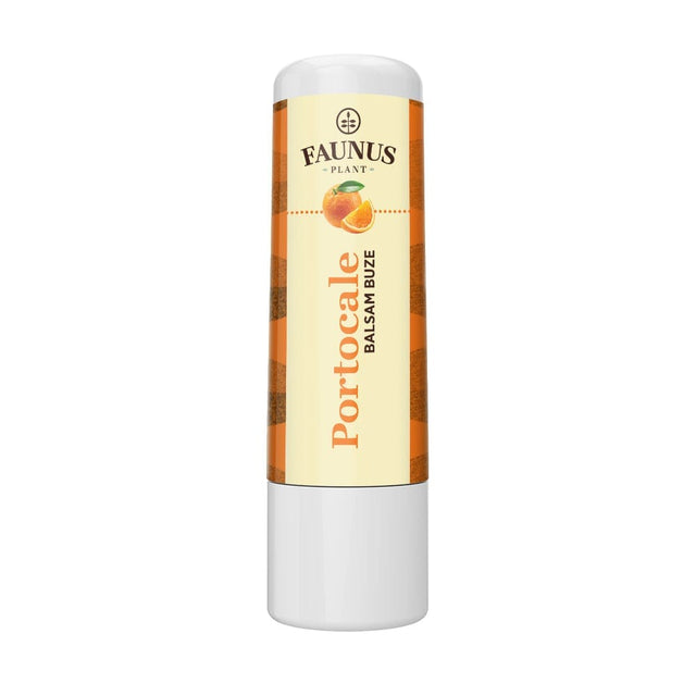 ‍Balsam Buze Portocale 5ml. Extract de gǎlbenele şi vitamina E (100% off) Faunus Plant 