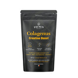 Colagenus Creatine Boost – Colagen pudră cu acid hialuronic și creatină. Colagen tip 1 și 3 pentru masa musculară, articulații sănătoase și piele hidratată. Pudră 457g Supliment alimentar Faunus Plant 