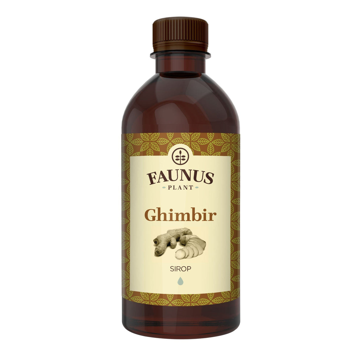 Ghimbir - Sirop. Flacon 500ml. Tonic general, ajută la eliminarea toxinelor Sirop Faunus Plant 