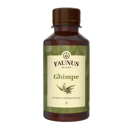 Ghimpe - Tinctură. Flacon 200 ml. Extract hidroalcoolic concentrat din planta medicinală ghimpe pentru un sistem urinar masculin sănătos Tinctura Simpla Faunus Plant 