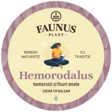 Hemorodalus - Unguent 50ml. Extracte naturale din plante medicinale, ceară de albine și rășină de brad cu efect cicatrizant și antiinflamator pentru hemoroizi și fisuri anale Unguent Faunus Plant 