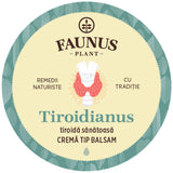 Tiroidianus - Unguent 50ml. Extracte naturale din plante cu ceară de albine și rășină de brad pentru tiroidă sănătoasă și eczeme Unguent Faunus Plant 