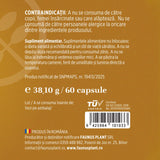 Berberină 1000 mg / 2 capsule. Formulă naturală pentru echilibru metabolic, menținerea colesterolului și trigliceridelor în valori optime. Flacon 60 capsule Supliment alimentar Faunus Plant 