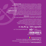 Calmenor Noapte – Formulă naturală cu plante, vitamine și melatonină pentru somn odihnitor și confort în menopauză. Flacon 60 capsule Supliment alimentar Faunus Plant 