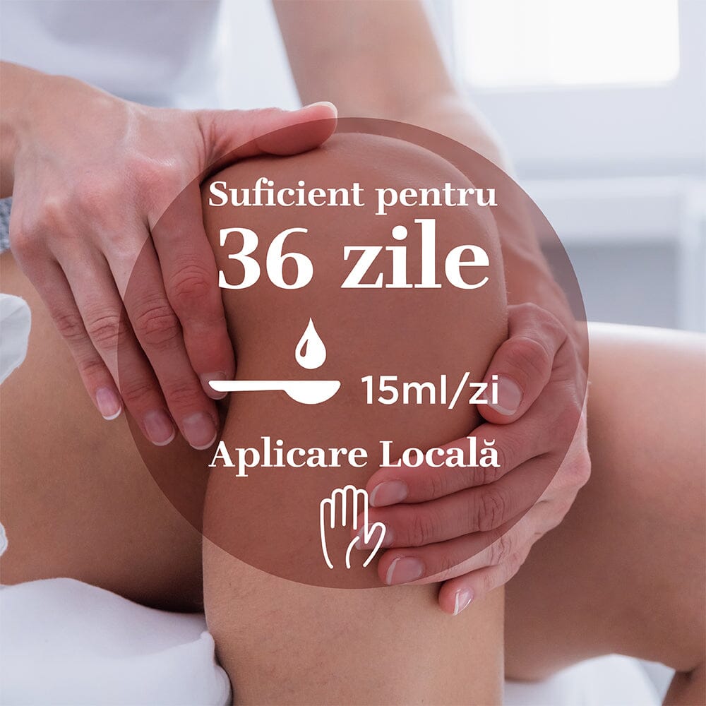 Pachet Sănătatea Articulațiilor și Oaselor - Gel, loțiune și colagen lichid concentrat. Calmează durerile reumatice și musculare Pachet Faunus Plant 