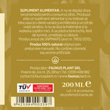 Galbenele - Tinctură. Flacon 200 ml. Extract hidroalcoolic concentrat din gălbenele pentru uz intern și extern, cu efect antiinflamator Tinctura Simpla Faunus Plant 