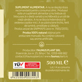 Ghințură - Tinctură. Flacon 500 ml. Extract hidroalcoolic concentrat din ghințură pentru stimularea funcției hepatice Tinctura Simpla Faunus Plant 