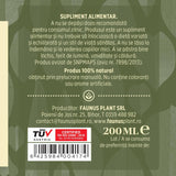 Hepatobiliarus - Tinctură. Flacon 200ml. Extract hidroalcoolic concentrat din 7 plante medicinale pentru un ficat sănătos, tonic hepatic Tinctura Compusa Faunus Plant 