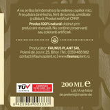 Untul Pământului - Tinctură. Flacon. Extract hidroalcoolic concentrat din rădăcină de untul-pământului cu rol antiinflamator pentru dureri articulare Tinctura Simpla Faunus Plant  | Cantitate - 200ml