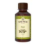 Sirop de Soc 200 ml de la Faunus Plant pozat din față pe fundal alb