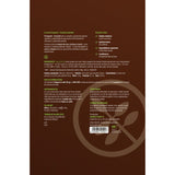 Etichetă desfășurată spate pentru Proveganis de la Faunus Plant, cu informații despre supliment, beneficii-cheie, listă completă de ingrediente, administrare, contraindicații, atenționări, volum net, termen de valabilitate, condiții de păstrare, producător, cod de bare și logo TUV Austria.