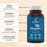 ‍Magneziu L-Treonat Magtein® – Formulă complexă de magneziu antistres și oboseală. Supliment alimentar Faunus Plant 