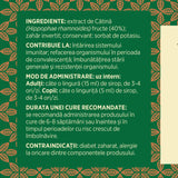 Cătină - Sirop. Flacon 200ml. Efect vitaminizant, tonic, recomandat pentru anemii și imunitate scăzută Sirop Faunus Plant 