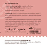 ProSilueth Capsule - Formulă unică pentru cura de slăbire, plante medicinale cu acțiune dovedită pentru accelerarea metabolismului, arderea grăsimilor, reducerea apetitului și detoxifierea organismului - 90 capsule Supliment alimentar Faunus Plant 