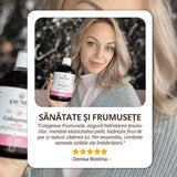 Colagenus Frumusețe - Colagen lichid hidrolizat cu acid hialuronic și biotină. Flacon 500ml. Susține sănătatea și frumusețea pielii, unghiilor și părului. Reduce ridurile și căderea părului. Întărește unghiile Supliment alimentar Faunus Plant 