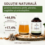Colagenus - Colagen lichid hidrolizat. Flacon 500ml. Susține sănătatea articulațiilor, pielii, părului și unghiilor Supliment alimentar Faunus Plant 