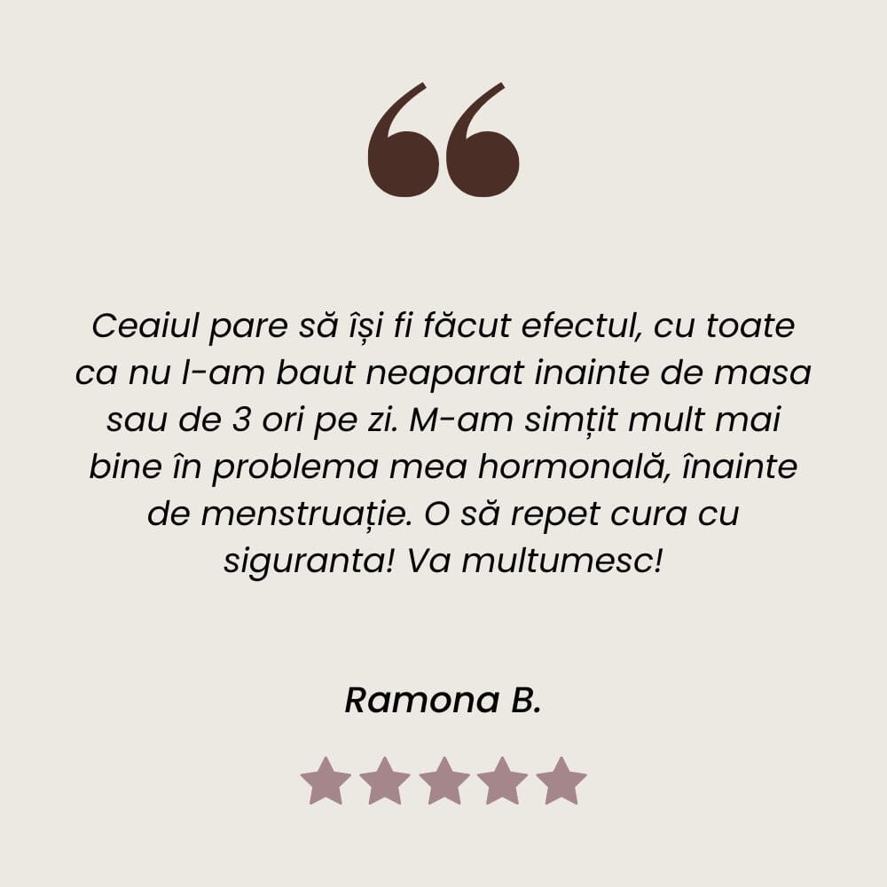 Ginecologicus - Ceai Sănătate Intimă 90g. Amestec plante medicinale pentru floră vaginală echilibrată Ceai Faunus Plant 