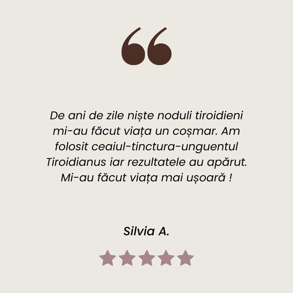 Tiroidianus - Ceai Tiroidă Sănătoasă 90g. Plante medicinale pentru echilibrarea funcției glandei tiroide Ceai Faunus Plant 