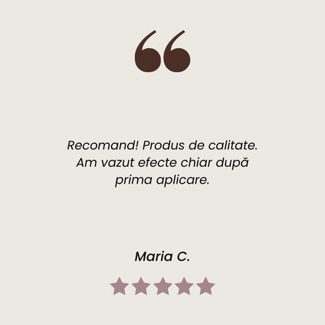 Testimonial client Tinctură de Ardei Iute pentru funcționarea normală a digestiei de la Faunus Plant.