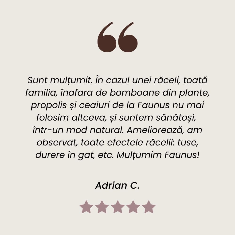 Propolis - Tinctură. Sticlă 20ml. Extract hidroalcoolic concentrat din propolis pentru uz intern și extern cu efect antiinflamator, analgezic și cicatrizant Tinctura Simpla Faunus Plant 