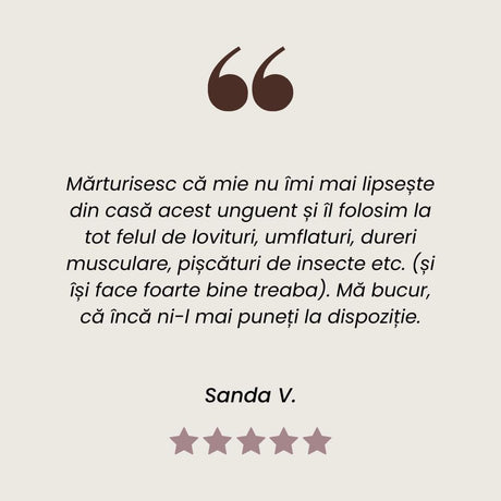 Recenzie Unguent Gheara Diavolului pentru calmarea durerilor cauzate de reumatism de la Faunus Plant.
