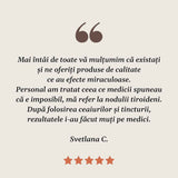 Pachet Tiroida Sǎnǎtoasǎ. 100% ingrediente naturale pentru restabilirea funcției tiroidiene și normalizarea hormonilor. Rol antiseptic, antispastic și depurativ. Pentru afecțiuni tiroidiene și boala Basedow Graves. Curǎ de 36 zile Cosmetics Faunus Plant 