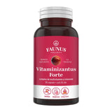 Vitaminizantus Forte - Capsule cu multivitamine și minerale de calitate. Echilibru, energie și vitalitate pentru o viață activă și solicitantă. Flacon 90 capsule Supliment alimentar Faunus Plant 